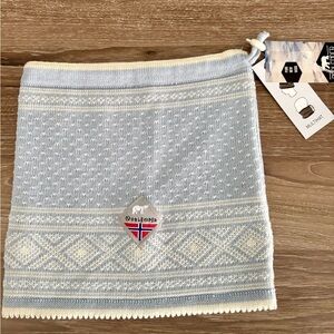 Norlender Blue and White 100% Wool 3 and 1 multihat NWT